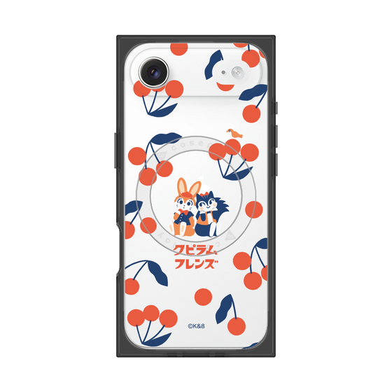 Premium Square Case with MagSafe［ Kuppyramu Friends - Cherry ］