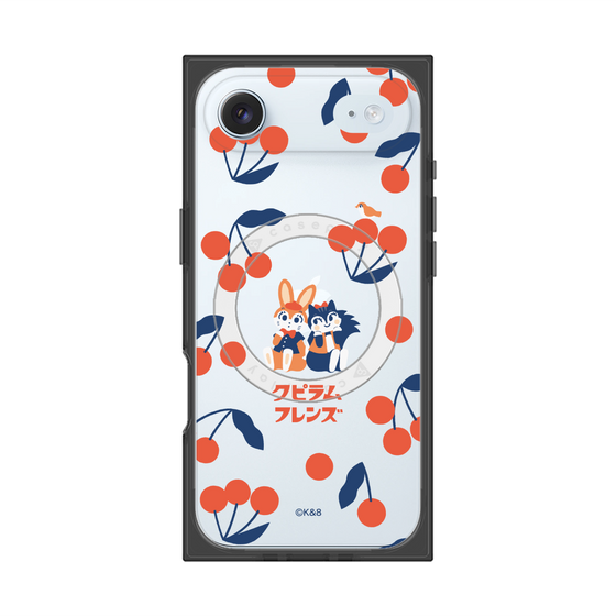 Premium Square Case with MagSafe［ Kuppyramu Friends - Cherry ］