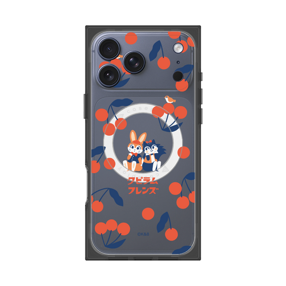 Premium Square Case with MagSafe［ Kuppyramu Friends - Cherry ］