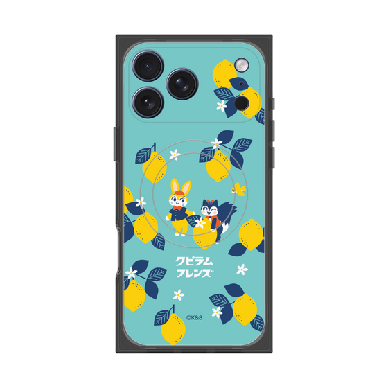 Premium Square Case with MagSafe［ Kuppyramu Friends - Lemon ］