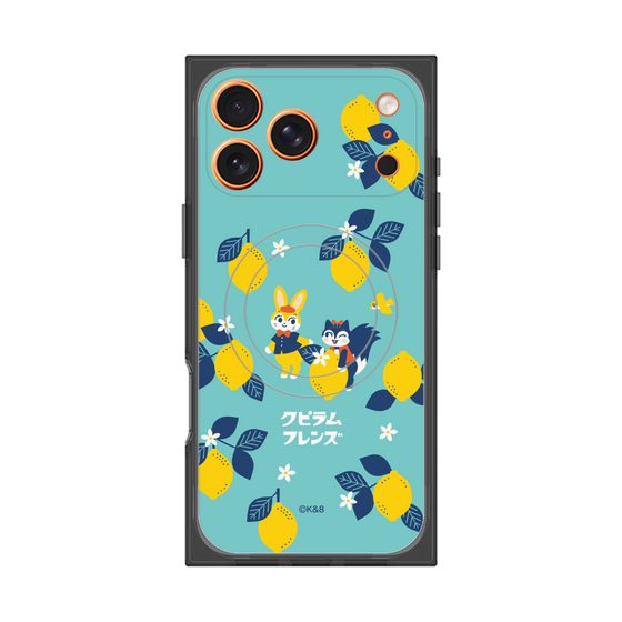 Premium Square Case with MagSafe［ Kuppyramu Friends - Lemon ］