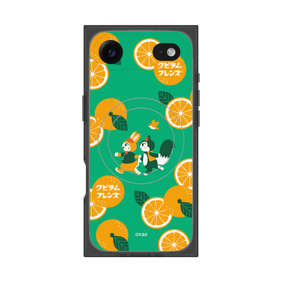 Premium Square Case with MagSafe［ Kuppyramu Friends - Orange ］