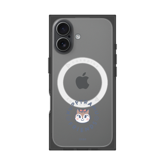 Premium Square Case with MagSafe［ Kuppyramu Friends - Logo - Ram ］