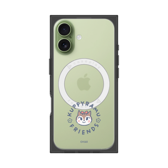 Premium Square Case with MagSafe［ Kuppyramu Friends - Logo - Ram ］