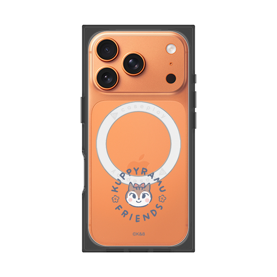 Premium Square Case with MagSafe［ Kuppyramu Friends - Logo - Ram ］