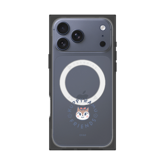 Premium Square Case with MagSafe［ Kuppyramu Friends - Logo - Ram ］