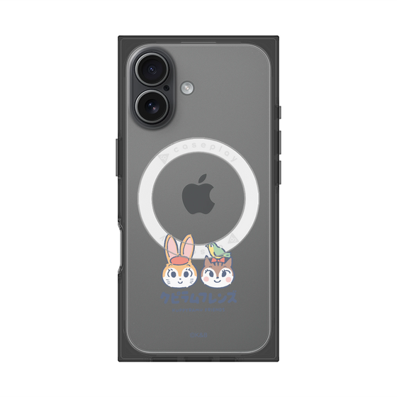 Premium Square Case with MagSafe［ Kuppyramu Friends - Logo - Nakayoshi  ］