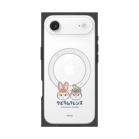 Premium Square Case with MagSafe［ Kuppyramu Friends - Logo - Nakayoshi  ］