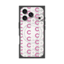 Premium Square Case with MagSafe［ Original - CASEPLAY Initial All-over Pattern - Pink ］
