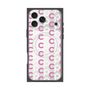 Premium Square Case with MagSafe［ Original - CASEPLAY Initial All-over Pattern - Pink ］