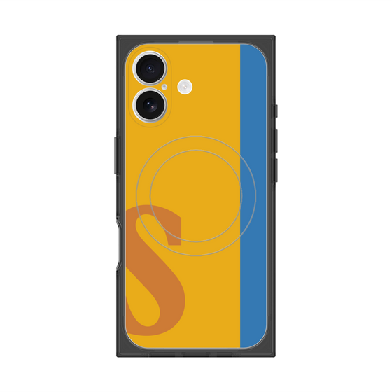 Premium Square Case with MagSafe［ Original - initial color line - S orange ］