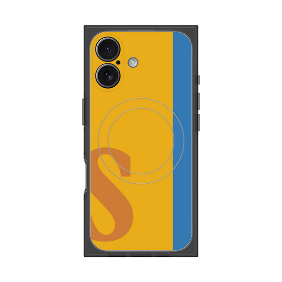 Premium Square Case with MagSafe［ Original - initial color line - S orange ］