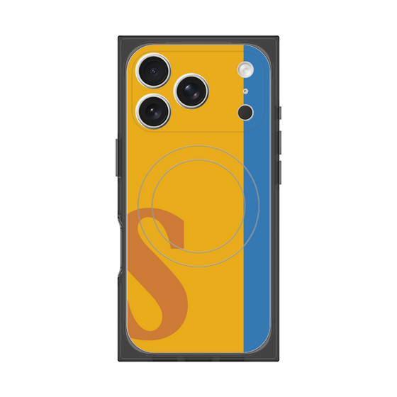 Premium Square Case with MagSafe［ Original - initial color line - S orange ］