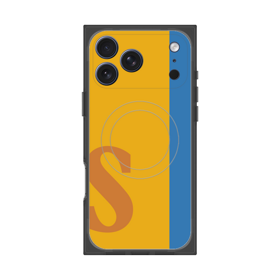 Premium Square Case with MagSafe［ Original - initial color line - S orange ］