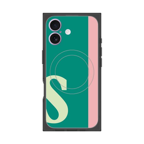 Premium Square Case with MagSafe［ Original - initial color line - S green ］