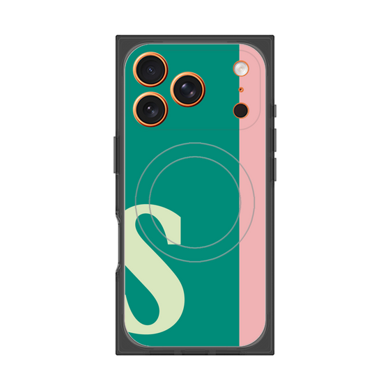 Premium Square Case with MagSafe［ Original - initial color line - S green ］
