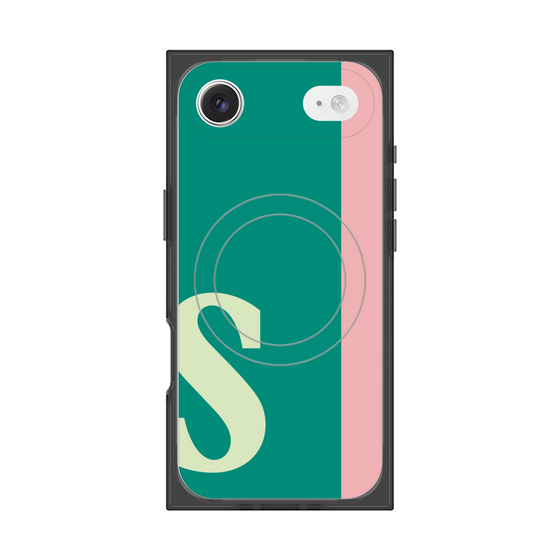 Premium Square Case with MagSafe［ Original - initial color line - S green ］