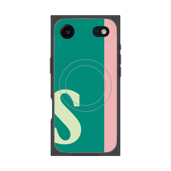 Premium Square Case with MagSafe［ Original - initial color line - S green ］