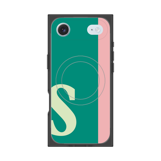 Premium Square Case with MagSafe［ Original - initial color line - S green ］