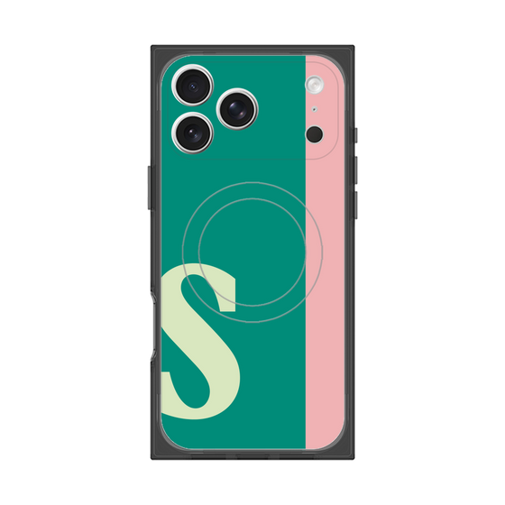 Premium Square Case with MagSafe［ Original - initial color line - S green ］
