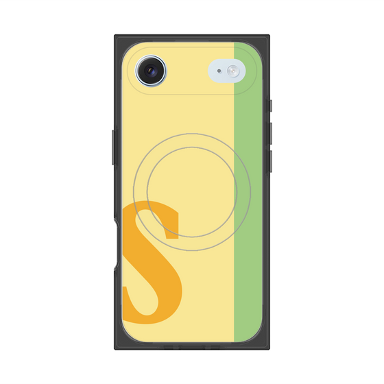 Premium Square Case with MagSafe［ Original - initial color line - S yellow ］