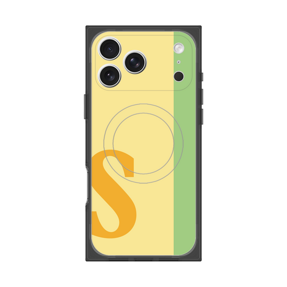 Premium Square Case with MagSafe［ Original - initial color line - S yellow ］