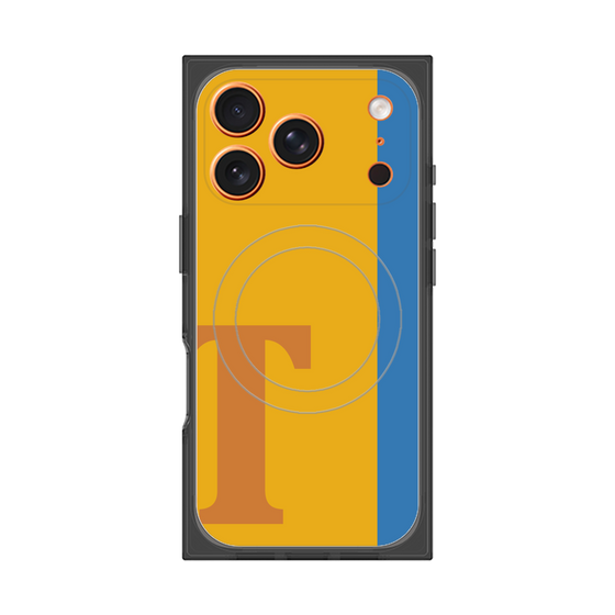 Premium Square Case with MagSafe［ Original - initial color line - T orange ］