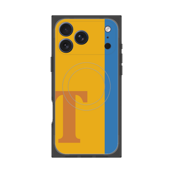Premium Square Case with MagSafe［ Original - initial color line - T orange ］