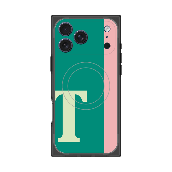 Premium Square Case with MagSafe［ Original - initial color line - T green ］