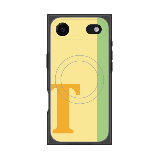 Premium Square Case with MagSafe［ Original - initial color line - T yellow ］