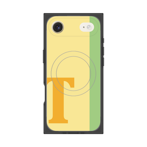 Premium Square Case with MagSafe［ Original - initial color line - T yellow ］