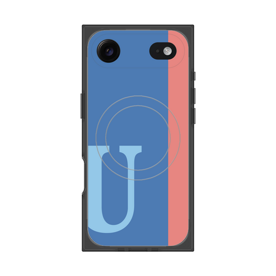 Premium Square Case with MagSafe［ Original - initial color line - U blue ］