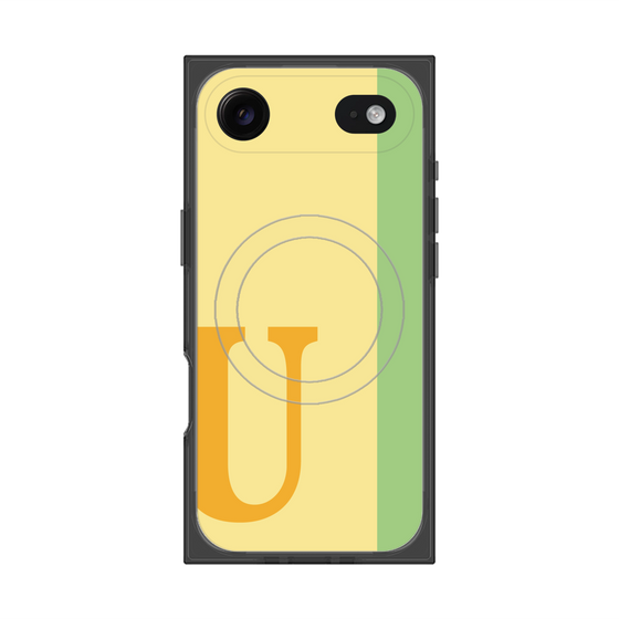 Premium Square Case with MagSafe［ Original - initial color line - U yellow ］