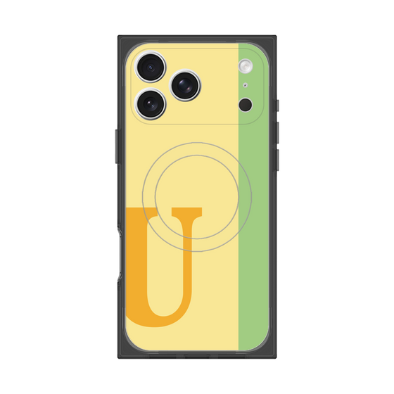 Premium Square Case with MagSafe［ Original - initial color line - U yellow ］