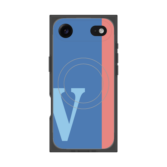 Premium Square Case with MagSafe［ Original - initial color line - V blue ］