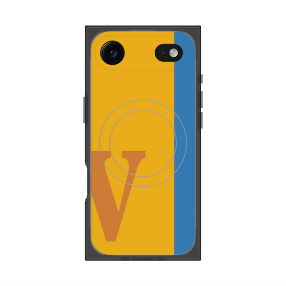 Premium Square Case with MagSafe［ Original - initial color line - V orange ］