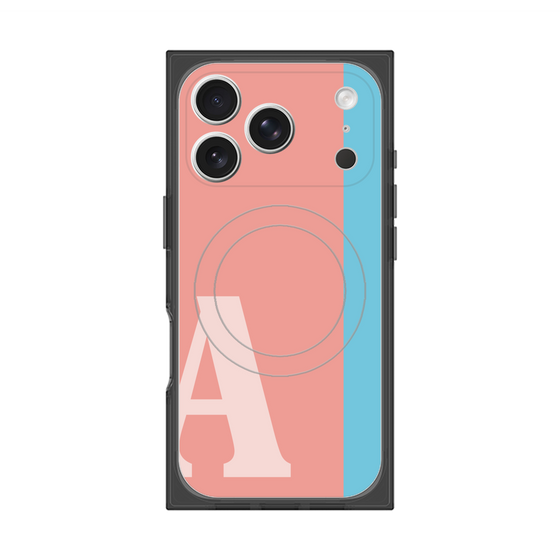Premium Square Case with MagSafe［ Original - initial color line - A pink ］