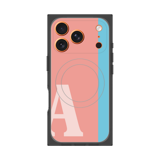 Premium Square Case with MagSafe［ Original - initial color line - A pink ］