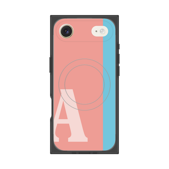 Premium Square Case with MagSafe［ Original - initial color line - A pink ］