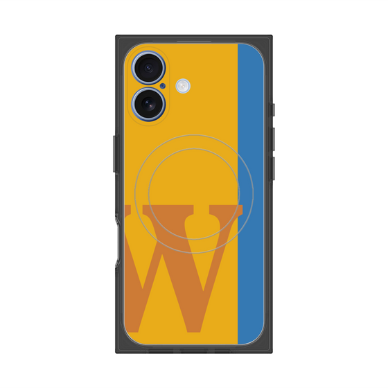 Premium Square Case with MagSafe［ Original - initial color line - W orange ］