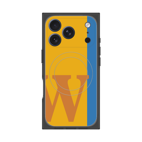 Premium Square Case with MagSafe［ Original - initial color line - W orange ］