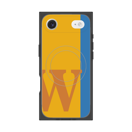 Premium Square Case with MagSafe［ Original - initial color line - W orange ］