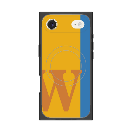 Premium Square Case with MagSafe［ Original - initial color line - W orange ］