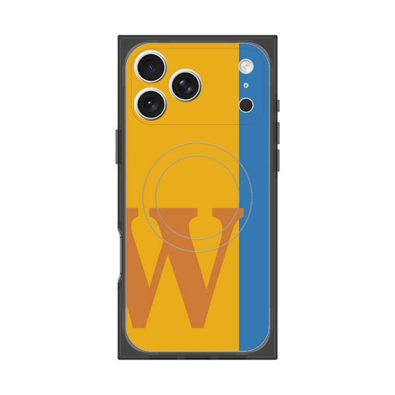 Premium Square Case with MagSafe［ Original - initial color line - W orange ］
