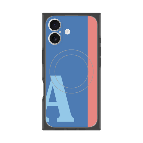 Premium Square Case with MagSafe［ Original - initial color line - A blue ］