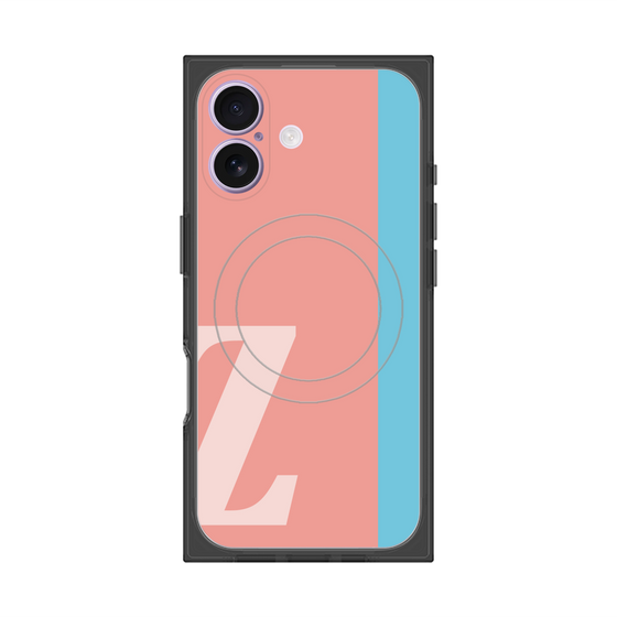 Premium Square Case with MagSafe［ Original - initial color line - Z pink ］