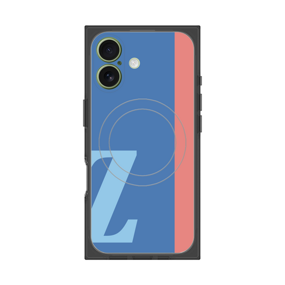 Premium Square Case with MagSafe［ Original - initial color line - Z blue ］