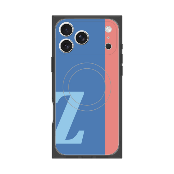 Premium Square Case with MagSafe［ Original - initial color line - Z blue ］