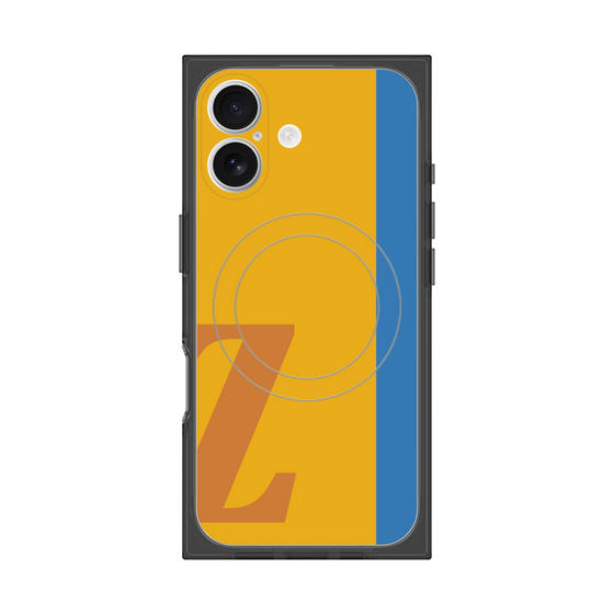 Premium Square Case with MagSafe［ Original - initial color line - Z orange ］