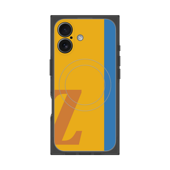 Premium Square Case with MagSafe［ Original - initial color line - Z orange ］